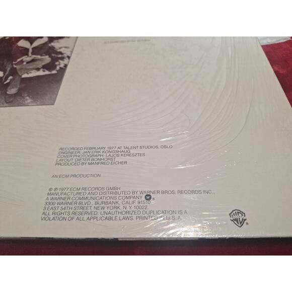 Pat Metheny – Watercolors Vinyl LP ECM 1097 Shrink NM/VG+ - Picture 6 of 6